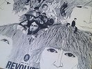 THE BEATLES Revolver RARE 1966 German Export White Gold ODEON Label Error