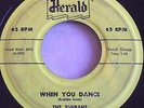 THE TURBANS   WHEN YOU DANCE ** US HERALD 45