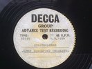 JIMMIE LUNCEFORD & HIS ORCH. - ’STRATOSPHERE’ 1-SIDED VINYL DECCA TEST PRESSING