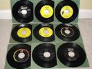 THE BEATLES Eight Original Swan/Tollie/Vee Jay Label 45's Nice Lot