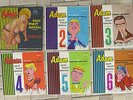 Set of 6 Adam Stag Party LP Records 1-6, Fax Records, Mono, 60s, Adult theme