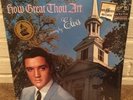 Elvis Presley How Great Thou Art LP Stereo Dynagroove 1967 Shrink Hype Sticker