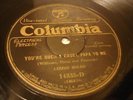 JAZZ LIZZIE MILES KING OLIVER You're Such A Cruel Papa To Me COLUMBIA 14335