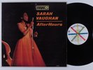 SARAH VAUGHAN After Hours ROULETTE LP VG++/NM
