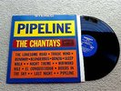 SUPER RARE CHANTAYS PIPELINE 1963 ORIG STEREO SURF GARAGE ALBUM DOWNEY LP NM