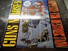 EXCELLENT GUNS N' ROSES Appetite For Destruction Original robot sleeve LP