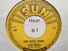 Rockabilly; Elvis Presley; Good Rockin' Tonight on SUN dated 1973 mariano re