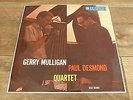 Gerry Mulligan Paul Desmond Quartet - Same 1957 UK LP COLUMBIA 1st