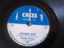 MUDDY WATERS : Manish Boy / Young Fashioned Ways : 78 rpm : 10-inch