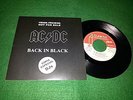 1980 AC/DC Back In Black 7/45 **PROMO COPY DJs** PORTUGAL UNIQUE SLEEVE RARE