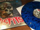Misfits record twilight of the dead red blue splatter