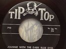DOUG POWELL JEANNIE WITH THE DARK BLUE EYES TIP TOP LABEL ORIGINAL ROCKABILLY 45
