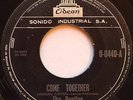 THE BEATLES - Come Together / Something / RARE NICARAGUA 45 / 1969 top condition