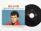 Elvis Presley fools fall in love / indescribably blue 45 w/ PS orig RCA *EX