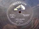 ELVIS PRESLEY 78 RPM I GOT A WOMAN / I'M COUNTING ON YOU US RCA 20-6637