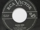 PEE WEE KING: Railroad Boogie / The Crying Steel Guitar Waltz 45 Rockabilly