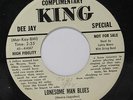 LATTIE MOORE: Lonesome Man Blues / 100,000 Women Can't Be Wrong 45 (dj bio, wol
