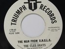 CLEE-SHAYS: The Man From U.n.c.l.e. / Dynamite 45 (dj, instros) rare Oldies