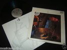 DAVID BOWIE NEVER LET ME DOWN AUSSIE VINYL LP SAMPLE OVERPRINT LABELS + STICKER