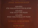 Hoelscher: Grieg & Rheinberger Cello Sonatas (rec. 1974) - BASF/MPS 21 22397-3