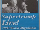 SUPERTRAMP original unused billboard WORLD MIGRATION TOUR 1988 (BA.181)