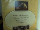 V RARE MOZART STRING QUARTET QUATUOR HAYDN K458 590 HMV 1ST CLASSICAL LP CLPC 14