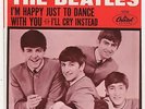 BEATLES 45 PS PICTURE SLEEVE ILL CRY INSTEAD DANCE WEST COAST WC CAPITOL 5234
