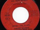 DYNAMIC WALTER B 45 Before I Fall In Love on New Breed RARE funk Hear it
