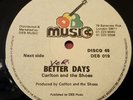 Carlton And The Shoes Better Days Killer Roots 12