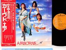 CURVED AIR airborne JAPAN orig LP w/OBI rare  with Stuart Copeland POLICE