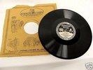 EDISON RECORD 51754 Fox Trot RAQUEL MELLER Vintage 78 RPM ANTIQUE Sleeve JAZZ