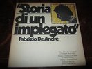 FABRIZIO DE ANDRE STORIA DI UN IMPIEGATO Produttori Associati 1973 Grande Copia