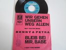 Benny & Petra - wir gehen unsern Weg allein - Vinyl- Schlager -D- Coverversion