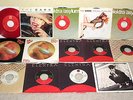 THE CARS Thirteen Original Elektra Label 45's w/Five Picture Sleeves Nice Lot