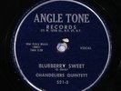 78 RPM -- Chandeliers Quintett, Angle Tone 521, EE+  Doo-Wop / R & B