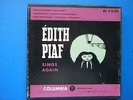 Edith Piaf coffret de 4 disques 45 tours USA F 4-20