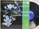 SUA 10465- IDA HAENDEL- Plays Famous Violin Compositions LP (RARE) EX++ Paganini