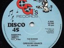GREGORY ISAACS ? The Border / Out Of Rome u brown 12