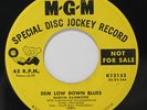 MARVIN RAINWATER: Dem Low Down Blues / Where Do We Go From Here 45 (dj) Rockabi