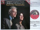 PAUL TORTELIER & MARIA DE LA PAU PLAY SCHUBERT & BEETHOVEN SONATAS EMI ASD 4075