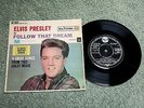 ELVIS PRESLEY in follow that dream RCA VICTOR 7-inch EP Single Mono RCX 211