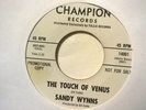 Sandy Wynns - The touch of venus - Northern Soul Original Demo