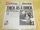 LP JETHRO TULL - THICK AS A BRICK - CHR 1003 ORIGINAL UK 1972 1st PRESS