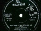 MIGHTY JOE YOUNG - Why Don't You Follow Me / By My Side (Parlophone R 5794)