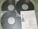 DIR RADIO NETWORK CROSS COUNTRY MUSIC SHOW GEORGE JONES 3 LP SET + PROMO SHEET