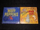 2 SIGNED ROBERT & RICHARD SHERMAN WALT DISNEY VINYL LP Mary Poppins Jungle Book