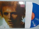 DAVID BOWIE - Space Oddity - blue vinyl LP, iggy pop, lou reed