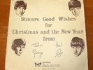 The Beatles 1963 FAN CLUB NEWSLETTER LE FLEXI DISC Rare VGC Gift REDUCED Rare