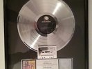 WHITE ZOMBIE - LA SEXORCISTO PLATINUM RIAA AWARD