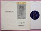 WALTER GIESEKING   Schubert Impromptus  ORIG Columbia 33CX 1612 UK-1950s LP NM